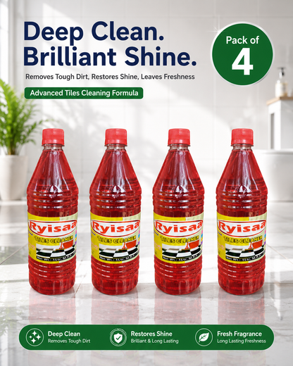 Ryisaa Tiles Cleaner - Pack of 4