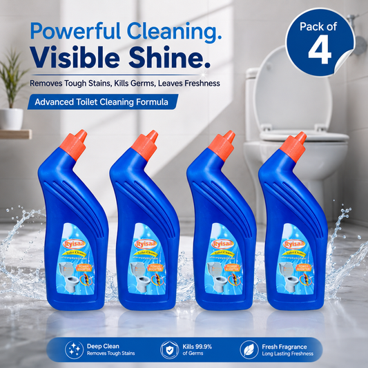 Ryisaa Toilet Cleaner - Pack of 4