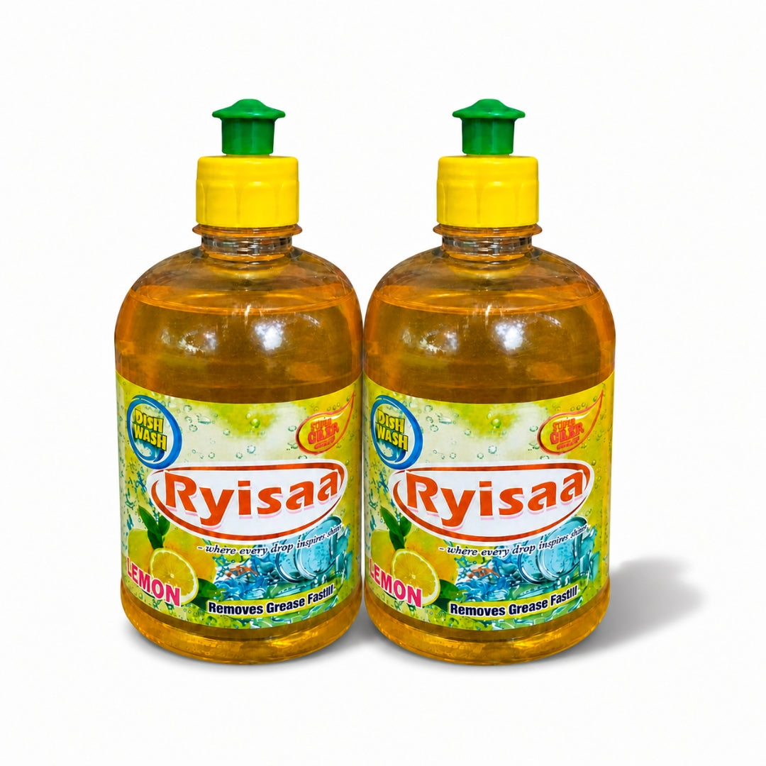 Ryisaa Combo - Liquid Hand Wash & Dish Wash - Pack of 2