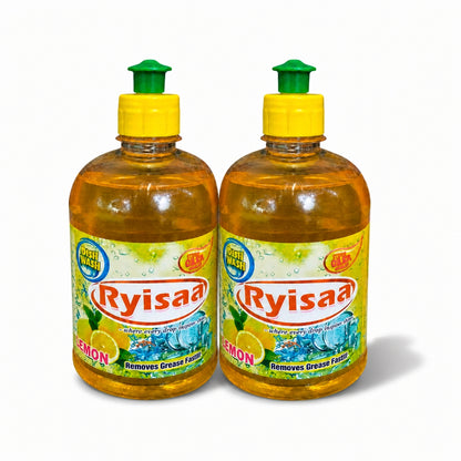Ryisaa Combo - Liquid Hand Wash & Dish Wash - Pack of 2