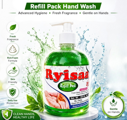 Ryisaa Combo - Liquid Hand Wash & Dish Wash - Pack of 2