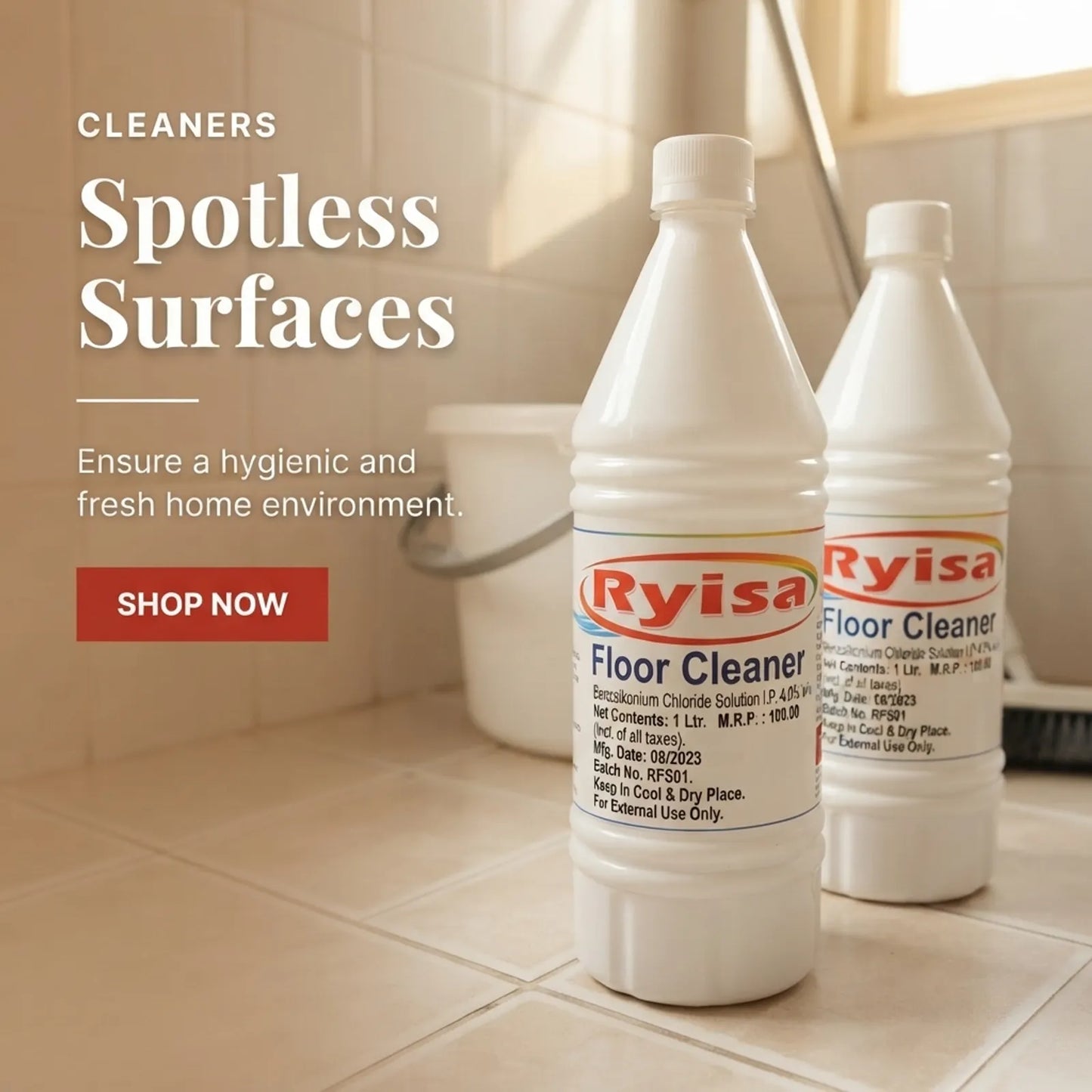Ryisaa Floor Cleaner - Pack of 2